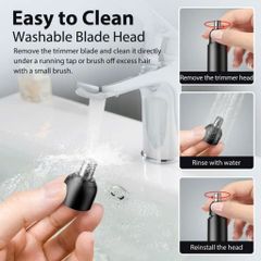 Máy Tỉa Lông Mũi & Tai SEJOY Nose Hair Trimmer - Nhỏ Gọn, Tiện Lợi, An Toàn, Dễ Vệ Sinh