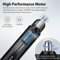 Máy Tỉa Lông Mũi & Tai SEJOY Nose Hair Trimmer - Nhỏ Gọn, Tiện Lợi, An Toàn, Dễ Vệ Sinh