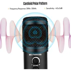 Micro Thu âm - Livestream MK-F400 Không Cần Soundcard