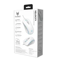 Chuột Gamming có dây Audeeo Velocity - Dây Dù, Led RGB, Siêu Nhạy