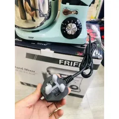 (Hàng Xuất Anh UK) Máy Nhào Bột FRIFER - Máy Đánh Trứng, Trộn Thực Phẩm Đa Năng Cỡ Lớn 4.5L 6 Tốc Độ