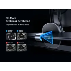 Đế Giữ Điện Thoại Sạc Nhanh Không Dây Từ Tính 15W LISEN Chuẩn Qi 3.0 Khoá Cửa Gió Ô Tô Hợp Kim Nhôm
