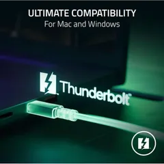 Cáp Sạc Siêu Nhanh 240W C to C, USB Thunderbold 4, Tốc Độ 40 Gbps, Xuất Hình Ảnh 8K 60FPS