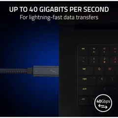 Cáp Sạc Siêu Nhanh 240W C to C, USB Thunderbold 4, Tốc Độ 40 Gbps, Xuất Hình Ảnh 8K 60FPS