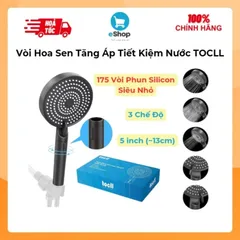 Vòi Hoa Sen Tăng Áp 3 Chế Độ, Tiết Kiệm Nước TOCLL ( Hàng À Má Zôn )