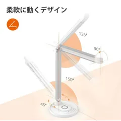 Đèn Bàn Chống Cận Kiêm Sạc Không Dây Taotronics TT-DL036 12W Xoay Gập 180 Độ, 5 Chế Độ Màu 7 Mức Sáng, Cảm Ứng