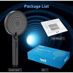 Vòi Hoa Sen Tăng Áp 3 Chế Độ, Tiết Kiệm Nước TOCLL ( Hàng À Má Zôn )