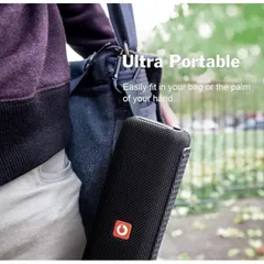 Loa Bluetooth DOSS E-GO II, Chống Nước IPX6, Công Suất 12W, Mic Tích Hợp, Dual-Treiber, Bass, Pin Lên Đến 12h