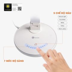 Đèn bàn Taotronics TT-DL13/ Symba DL004, cảm ứng, 12W, 5 chế độ sáng, 10 mức sáng, Cổng USB Sạc ĐT - Đèn Học Chống Cận
