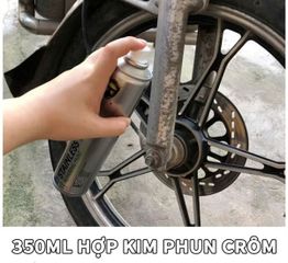 Sơn Xịt Mạ Crom - Lựa Chọn Hoàn Hảo Cho Mọi Bề Mặt 350ml