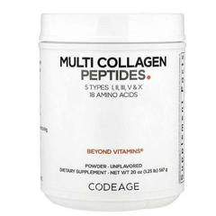 Bột Collagen Codeage Hydrolyzed Multi Collagen Peptides 567g - Sản phẩm bổ sung collagen thủy phân, có 5 loại collagen cần thiết cho sức khỏe da và khớp 737579