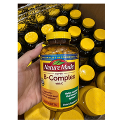 Viên uống bổ sung Vitamin B 460 Viên Nature Made Super B Complex của Mỹ