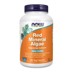 Viên uống Now Red Mineral Algae 180 viên