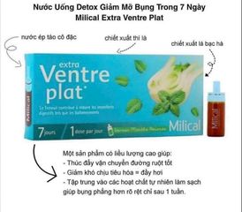 Phẳng Bụng 7 ngày detox ruột Extra Ventre Plat hàng pháp