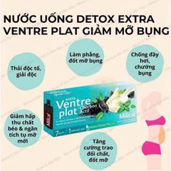 Phẳng Bụng 7 ngày detox ruột Extra Ventre Plat hàng pháp