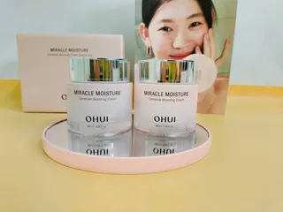 Set Kem Dưỡng Cấp Ẩm Sáng Da Ohui Moisture Cream 60ml tặng thêm hũ 60ml