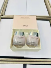 Set Kem Dưỡng Cấp Ẩm Sáng Da Ohui Moisture Cream 60ml tặng thêm hũ 60ml