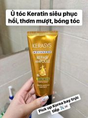 Ủ Tóc Kerasys Repair Ampoule – Hồi Sinh Tóc Hư Tổn, Mềm Mượt Như Salon Chỉ Sau 1 Lần Sử Dụng