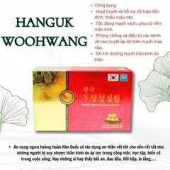 AN CUNG NGƯU HOÀNG CHỐNG ĐỘT QUỴ PHÒNG NGỪA TAI BIẾN MẠCH MÁU NÃO