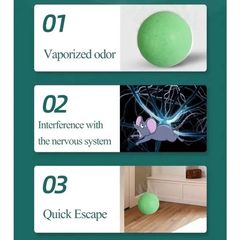 Rat Repellant Băng Phiến SHANGMING Xua Đuổi Chuột - Hiệu Quả Ngay Lập Tức - Gói 10 viên
