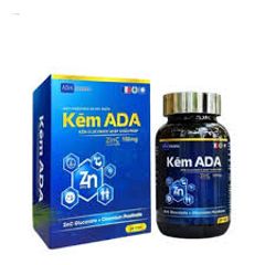 kẽm ADA hộp 60 viên dùng được 2 tháng - hàng chuẩn xịn, date luôn mới