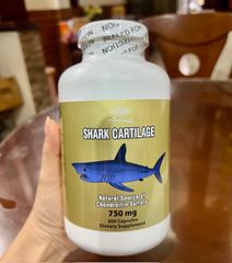 VIÊN UỐNG SỤN CÁ SHARK CARTILAGE NUHEALTH 750mg BỔ XƯƠNG KHỚP 300 VIÊN