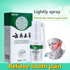 Xịt Đau Răng Loét Miệng Swollen Răng Miệng Đau Răng Sâu Răng Không Đốt Hoặc Tê Benzocaine Và Loét Miệng Miễn Phí