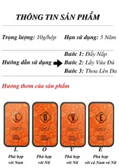 Nước Hoa Khô How.eya COMBO 4 Mùi Hương Dành Cho Nam Và Nữ, Nhỏ Gọn, Tiện Lợi, Lưu Hương Lâu Hộp 10G - Hạn Sử Dụng 5 Năm