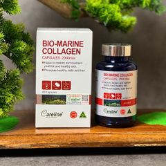 [Nhập khẩu chính ngạch] Careline Bio Marine Collagen - Viên uống bổ sung collagen từ da cá biển sâu (60 viên)