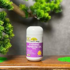 Deal khách VIP_ Tinh dầu hoa anh thảo Nature’s Way Evening Primrose Oil 1000mg 60 viên hàng Úc