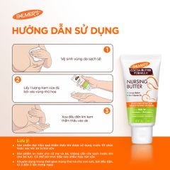 Kem dưỡng làm dịu da, cải thiện nứt da vùng đầu hoa Palmer's Palmer's Cocoa Butter Formula Nursing Butter 30g