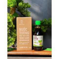 [Deal khách VIP] Nước tương cho bé ăn dặm từ mật hoa dừa Sokfarm 200ml