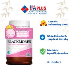 Thanh lí Date 2/27 Tinh dầu hoa anh thảo Blackmores evening primrose oil 190 viên