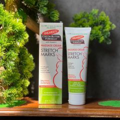 Kem ngăn ngừa và làm mờ rạn da cho mẹ bầu giữa thai kỳ Palmer's Cocoa Butter Massage Cream for Stretch Marks 125g