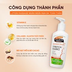 Size mini 50ml Lotion ngăn và làm mờ rạn da cho mẹ bầu Palmer's Cocoa Butter  Pregnancy Massage Lotion For Stretch Marks