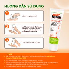 Kem ngăn ngừa và làm mờ rạn da cho mẹ bầu giữa thai kỳ Palmer's Cocoa Butter Massage Cream for Stretch Marks 125g