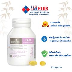 [Nhập khẩu chính ngạch] Bio Island DHA for Pregnancy - DHA bầu của Úc (60 viên)