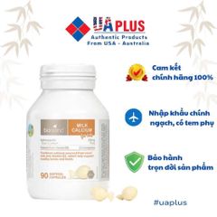 [Nhập khẩu chính ngạch ] Bio Island Calcium Milk - Viên uống canxi sữa cho bé (90 viên)