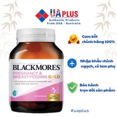 [Nhập khẩu chính ngạch] Viên uống Blackmores Pregnancy & Breast - Feeding Gold cung cấp vitamin và khoáng chất (60 viên) 737839