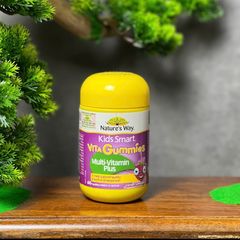 [Nhập khẩu chính ngạch] Nature's Way Kids Smart Vita Gummies Multi-Vitamin - Kẹo dẻo giúp tăng cường sức khỏe (60 viên)