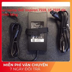 [Sạc zin] Sạc laptop Dell Inspiron 7559, 15 7559 19.5V - 6.7A - 130W chân to PHỤ KIỆN LAPTOP