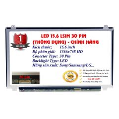 Màn hình Laptop DELL Inspiron 7559 kích thước 15.6 inch LED Mỏng SLIM - 30 pin (1366x768 HD / 1920x1080 Full HD) 737880