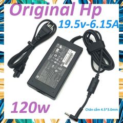 Sạc Laptop HP 19.5V 6.15A 120W Chân Kim Xanh Chính Hãng - Phụ Kiện Laptop Giá Rẻ, Bảo Hành Đúng Đơn