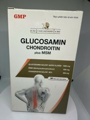 GLUCOSAMIN CHONDROITINN PLUS MSM - Giúp Giảm Nguy Cơ Thoái Hóa Xương Khớp (Hộp 30 viên)