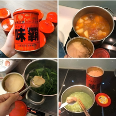 Nước Cốt Gà Nhật Bản Cô Đặc Hiroshi  Kakome 1kg - Nguyên Liệu Nấu Ăn Thiết Yếu Cho Món Canh, Súp, Xào Thêm Hương Vị Ngon