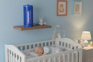Đèn diệt côn trùng KTP-6W 220V - Thiết bị bắt muỗi hiệu quả cho không gian 20m2 - Thương hiệu KTP Việt Nam
