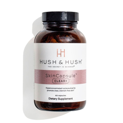 Viên Uống Hush & Hush Skin Capsule Clear+ Giảm Mụn, Hỗ Trợ Da Sáng Khỏe 60 Viên