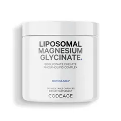 (Nhập Khẩu) Viên uống bổ sung magie Codeage Liposomal Magnesium Glycinate 240 viên