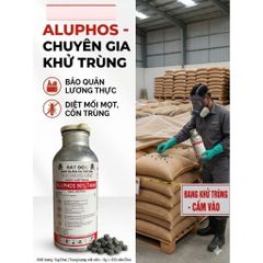 THUỐC DIỆT MỌT Ủ Kín ALUPHOS 56% 1KG NỔI TIẾNG CHÍNH HÃNG NHẬP KHẨU TRUNG QUỐC -Diệt Mọt Kho Ngũ Cốc Gạo Hạt Điều Cà Phê