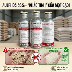 THUỐC DIỆT MỌT Ủ Kín ALUPHOS 56% 1KG NỔI TIẾNG CHÍNH HÃNG NHẬP KHẨU TRUNG QUỐC -Diệt Mọt Kho Ngũ Cốc Gạo Hạt Điều Cà Phê